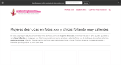 Desktop Screenshot of cachondasyhumedas.com